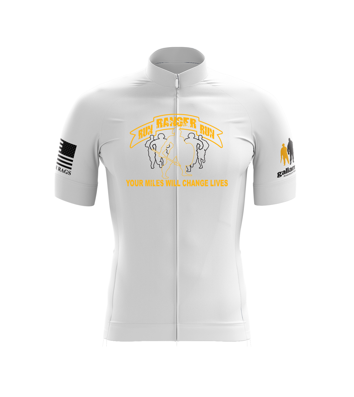 Run Ranger Run Custom Unisex Full Sublimation Short Sleeve Cycling Jersey