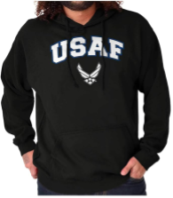 U.S Air Force Logo Pullover Hoodie