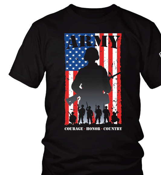 Flag Silhouette Tee - Ranger Rags