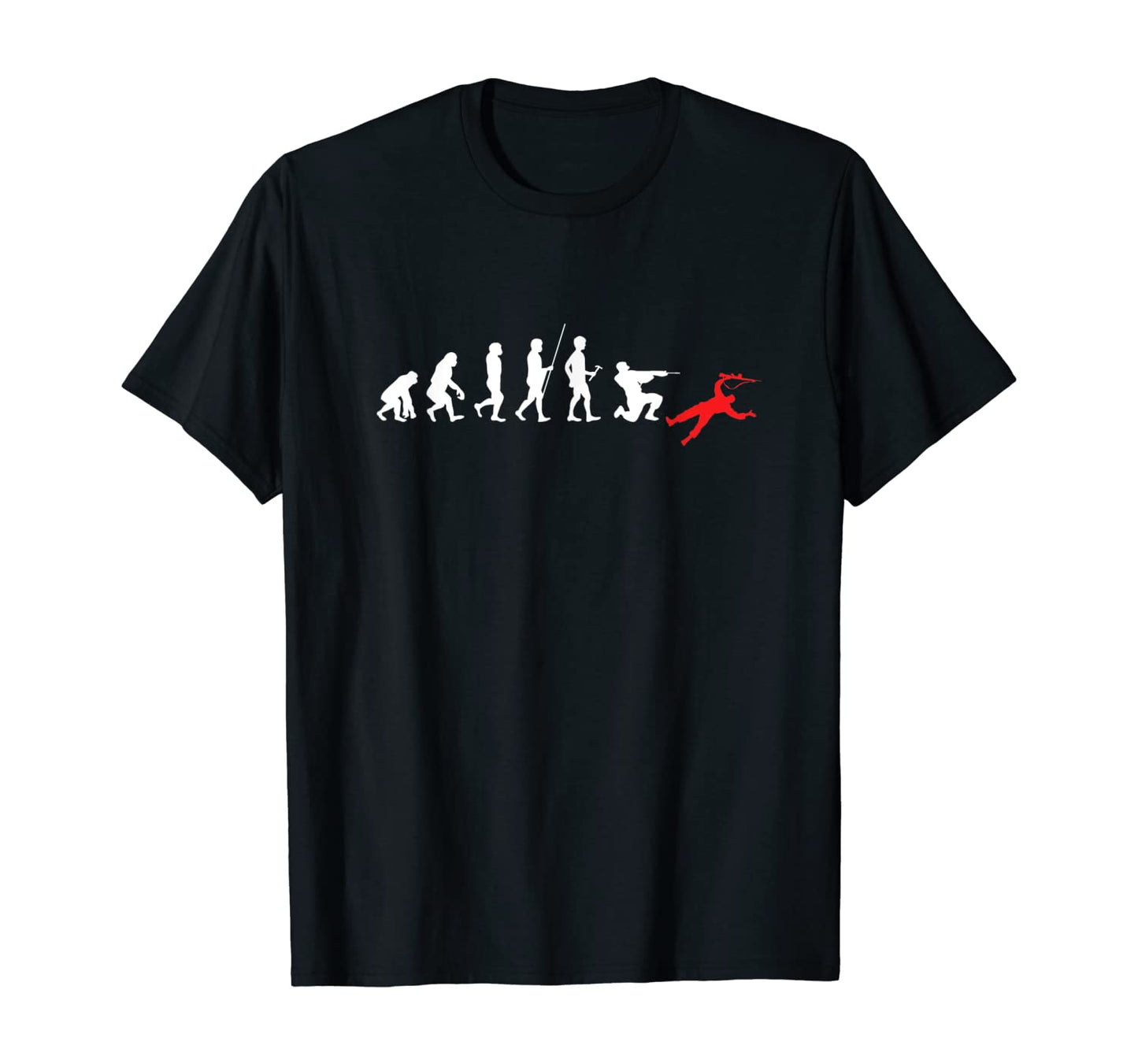 Gun Shooting Gunner Gun Lover Ranger Shootout Evolution T-Shirt - Ranger Rags