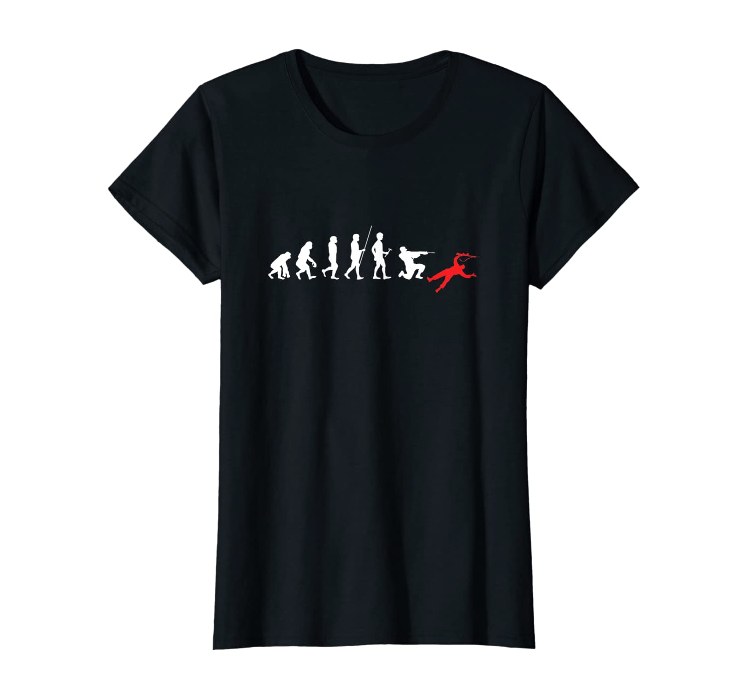 Gun Shooting Gunner Gun Lover Ranger Shootout Evolution T-Shirt - Ranger Rags
