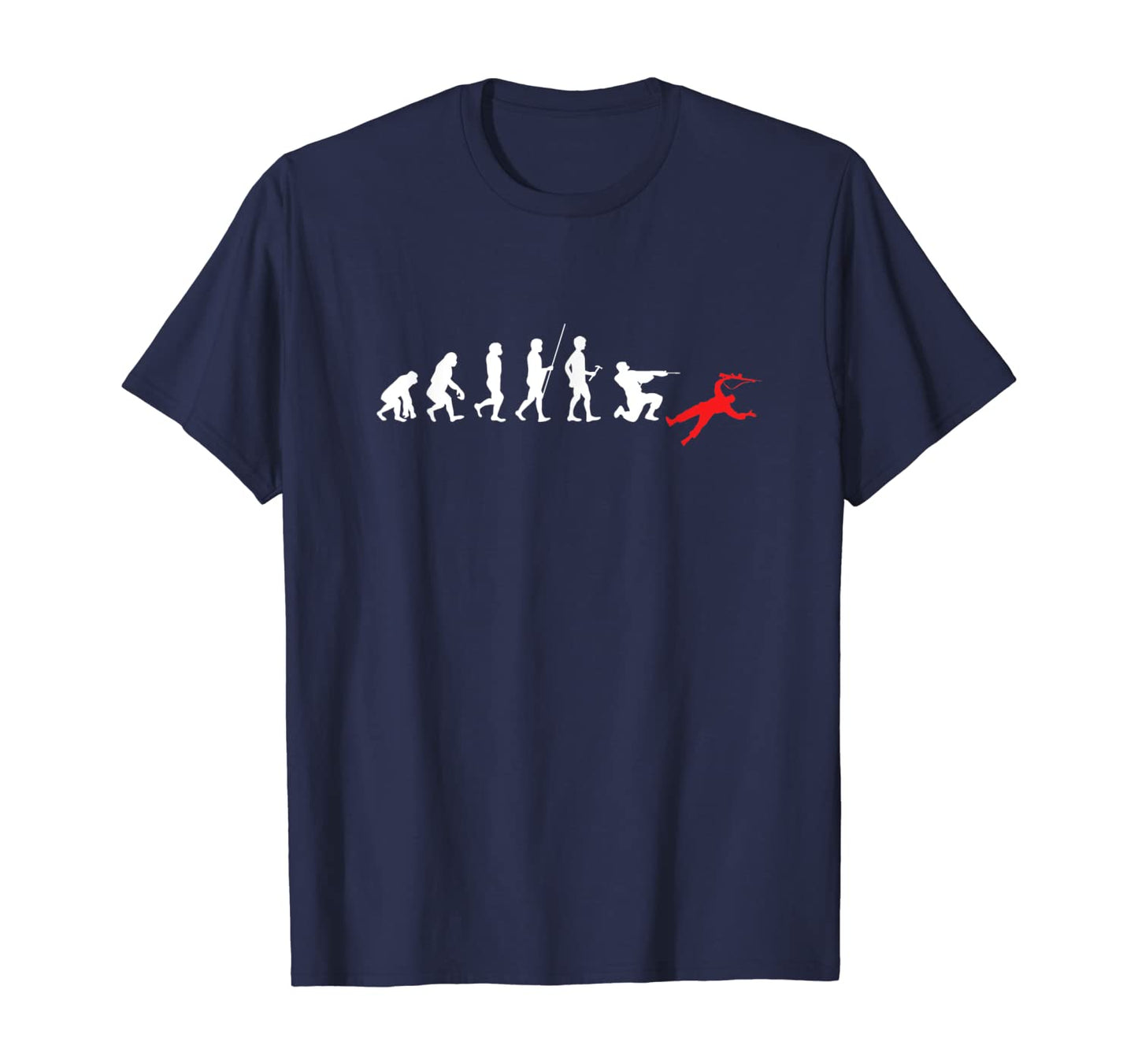 Gun Shooting Gunner Gun Lover Ranger Shootout Evolution T-Shirt - Ranger Rags