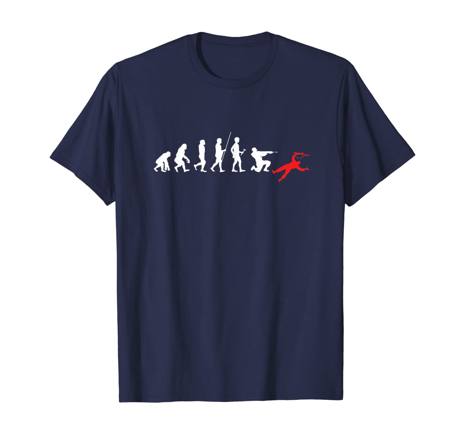 Gun Shooting Gunner Gun Lover Ranger Shootout Evolution T-Shirt - Ranger Rags