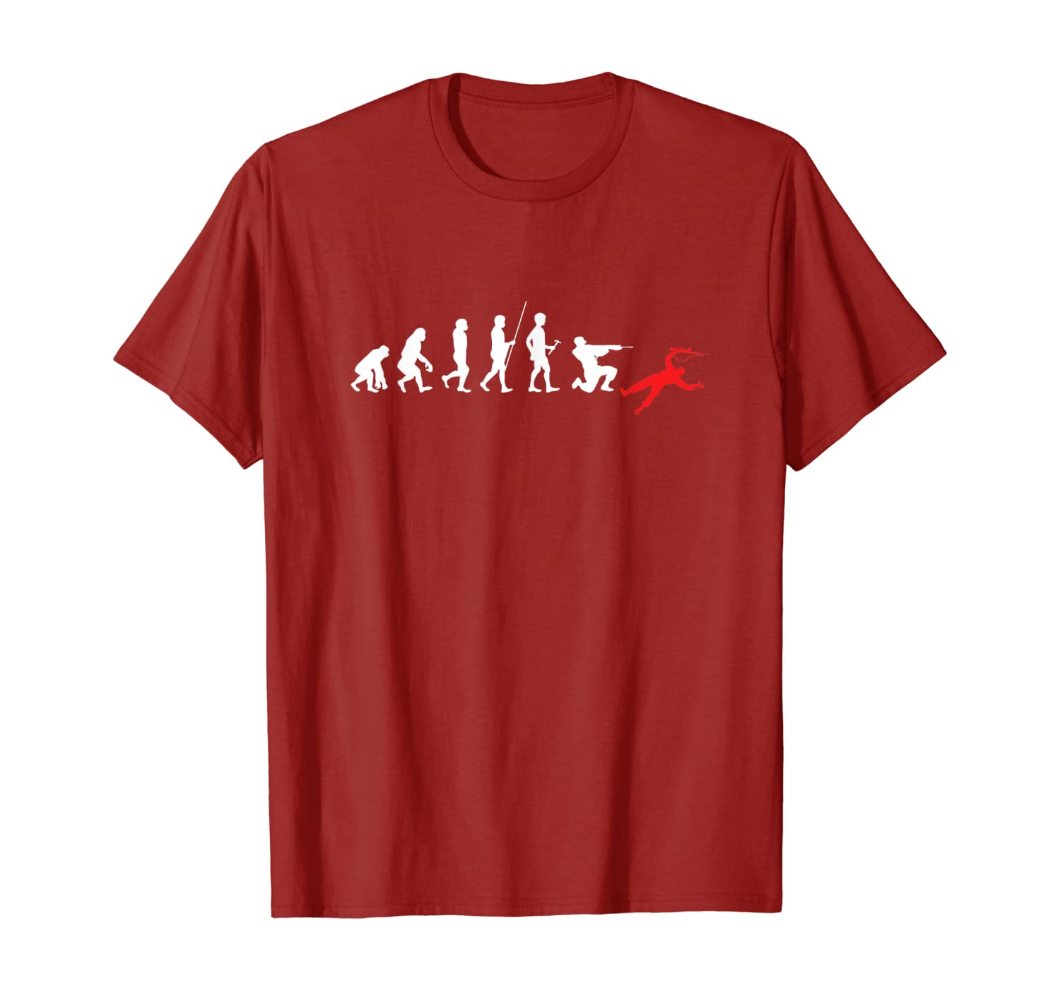 Gun Shooting Gunner Gun Lover Ranger Shootout Evolution T-Shirt - Ranger Rags