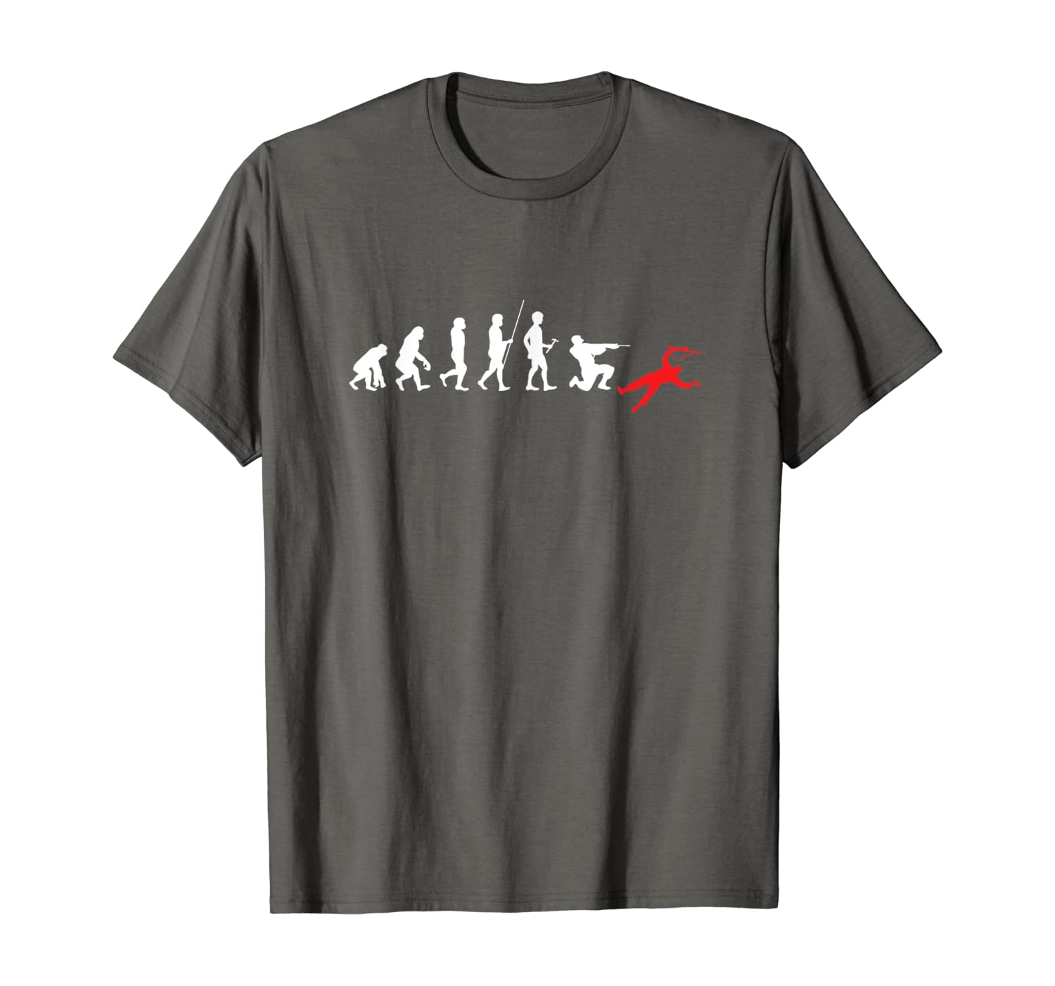 Gun Shooting Gunner Gun Lover Ranger Shootout Evolution T-Shirt - Ranger Rags