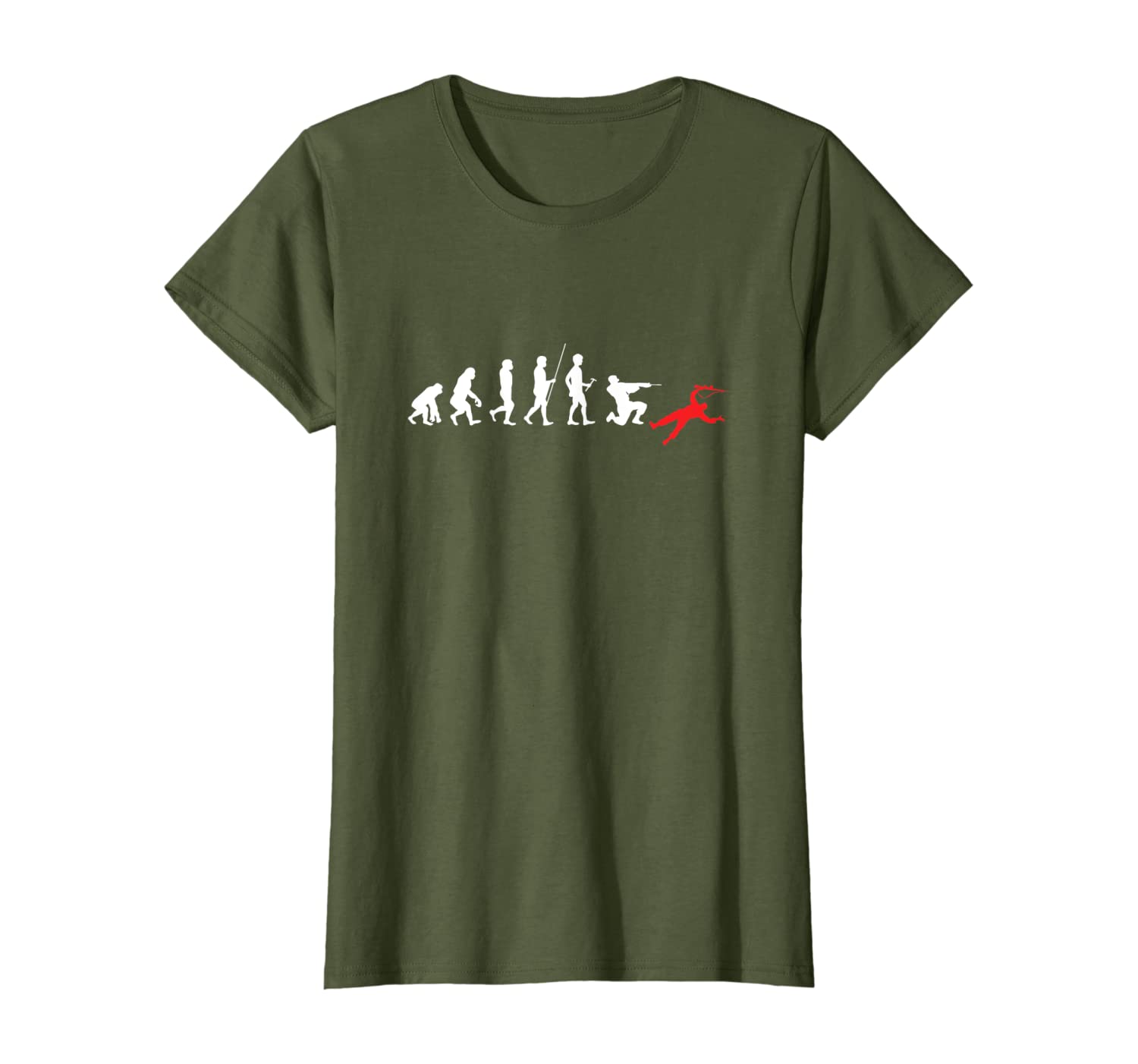 Gun Shooting Gunner Gun Lover Ranger Shootout Evolution T-Shirt - Ranger Rags