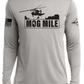 Virtual MOG Mile Registration with the CornerStone® Workwear Pro Long Sleeve Hooded Tee Pullover in Light Grey