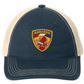 6th Ranger Battalion Raid at Cabanatuan-District ® Super Soft Mesh Back Cap Dark Navy/ Khaki