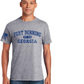 FORT BENNING GEORGIA EST 1918  T-shirt, ATHLETIC HEATHER GREY