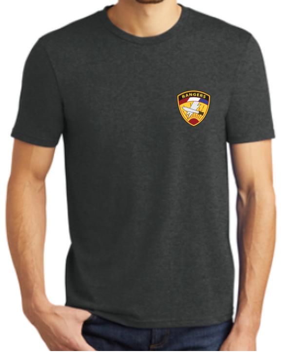 6th Ranger Battalion Raid at Cabanatuan- District ® Perfect Tri ® Tee Black Frost