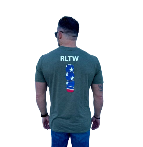 Legends of the 75th RLTW! American Flag District Tri-Blend