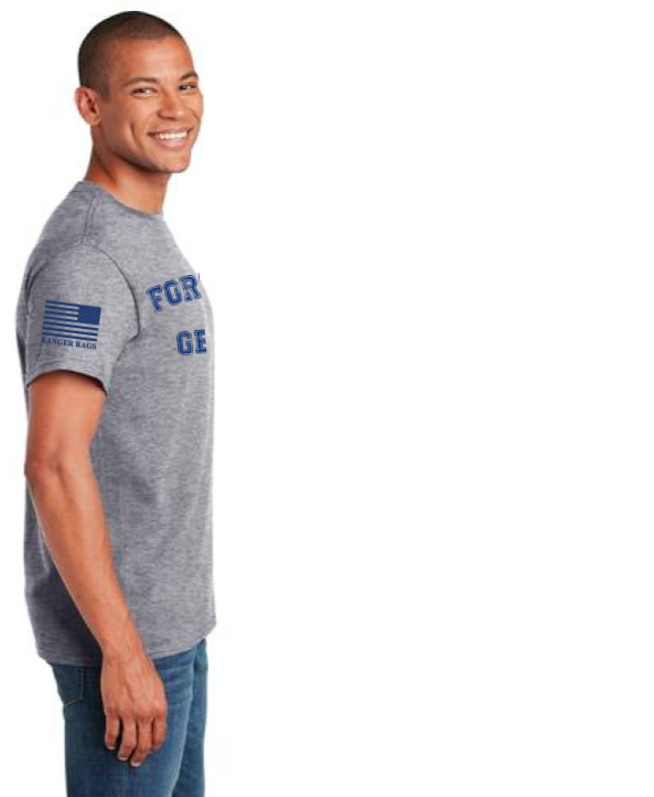 FORT MOORE GEORGIA EST 2023  T-shirt, ATHLETIC HEATHER GREY
