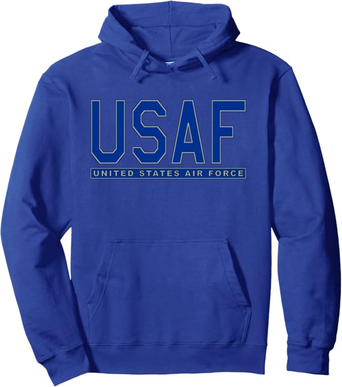 USAF (large stencil) UNITED STATES AIR FORCE Pullover Hoodie