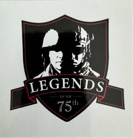 Legends of the 75th Decal