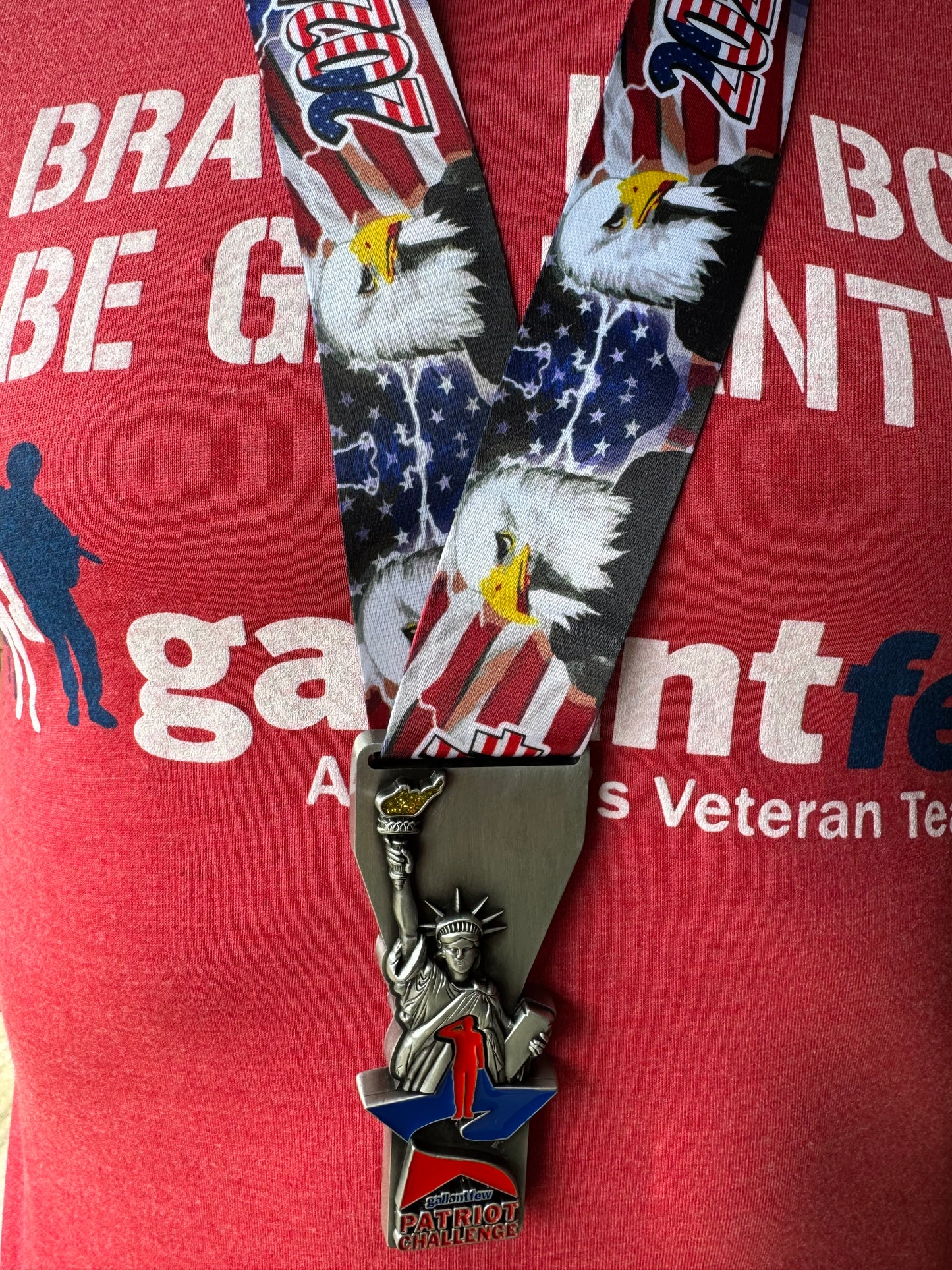 Patriot Challenge Finisher Medals