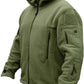 Men's Tactical Fleece Jacket Warm Winter Sport Outdoor Hooded Combat Military Jacket Coat - Ranger Rags