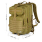 SunsionPro MTB-130 Military Tactical Assault Backpack Molle - Ranger Rags