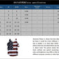 OMONSIM Women's Vogue Shoulder Off Wide Hem Design Top Shirt American Flag T Shirt - Ranger Rags