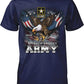 US Army, Since 1775, Eagle with American Flag Wings Men's T-Shirt - Ranger Rags