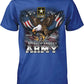 US Army, Since 1775, Eagle with American Flag Wings Men's T-Shirt - Ranger Rags