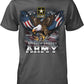 US Army, Since 1775, Eagle with American Flag Wings Men's T-Shirt - Ranger Rags