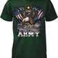 US Army, Since 1775, Eagle with American Flag Wings Men's T-Shirt - Ranger Rags