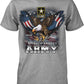 US Army, Since 1775, Eagle with American Flag Wings Men's T-Shirt - Ranger Rags