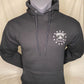 ARMY FLAG SILHOUETTE- BLACK HOODIE - Ranger Rags
