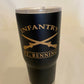 20 Oz. FT. BENNING INFANTRY- HOOAHWEAR travel cup-Matte Black/ Gold - Ranger Rags